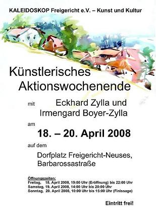 PK Zylla 20.04.2008 Plakat